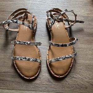 Nicole Miller Studded Sandals